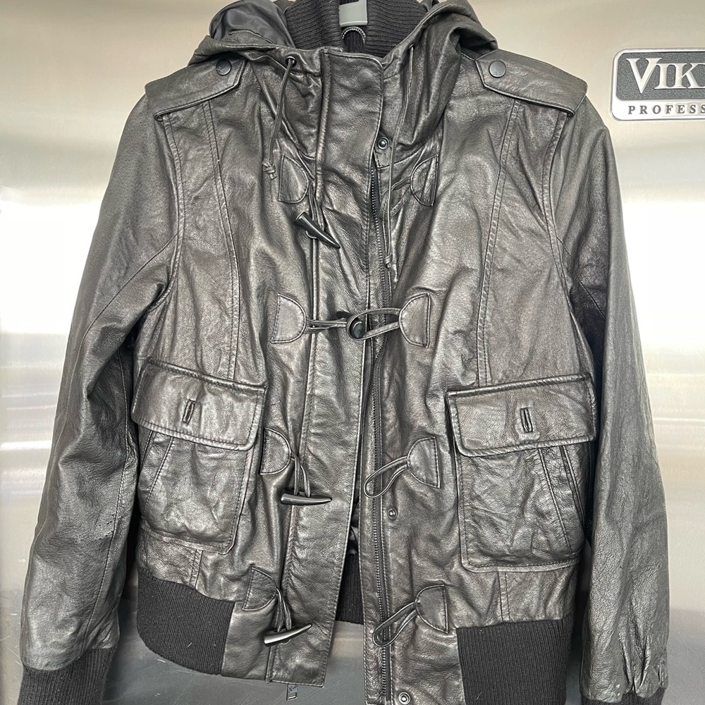 Levi leather jacket - Picture 3 of 4